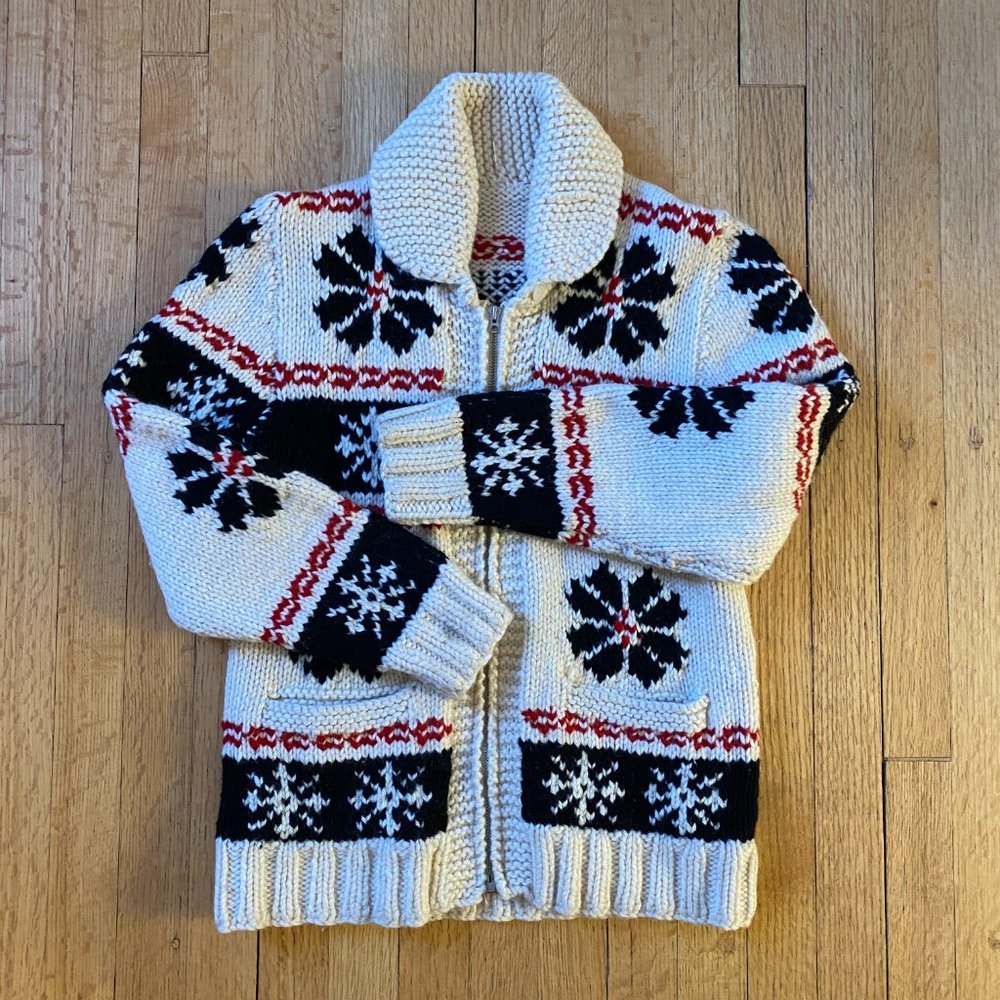 Vintage Genuine Cowichan/Siwash Sweater